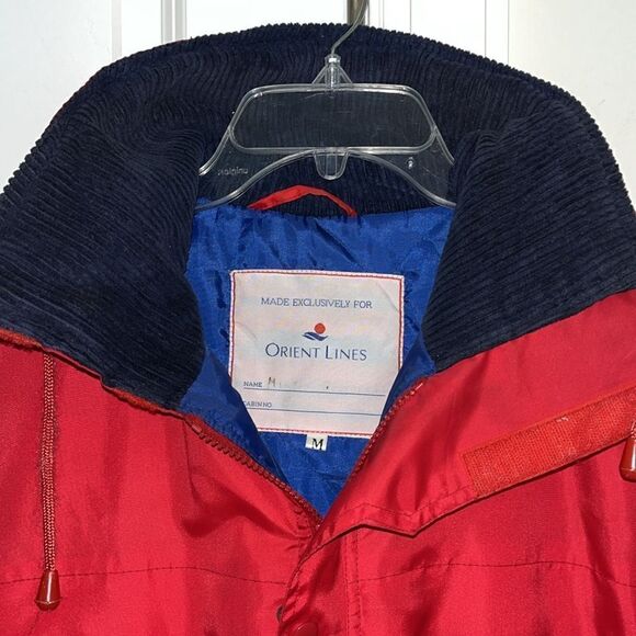 1997/1998 Marco Polo Orient Lines Antarctica Cruise Lines Sailing hooded Jacket - Picture 3 of 10